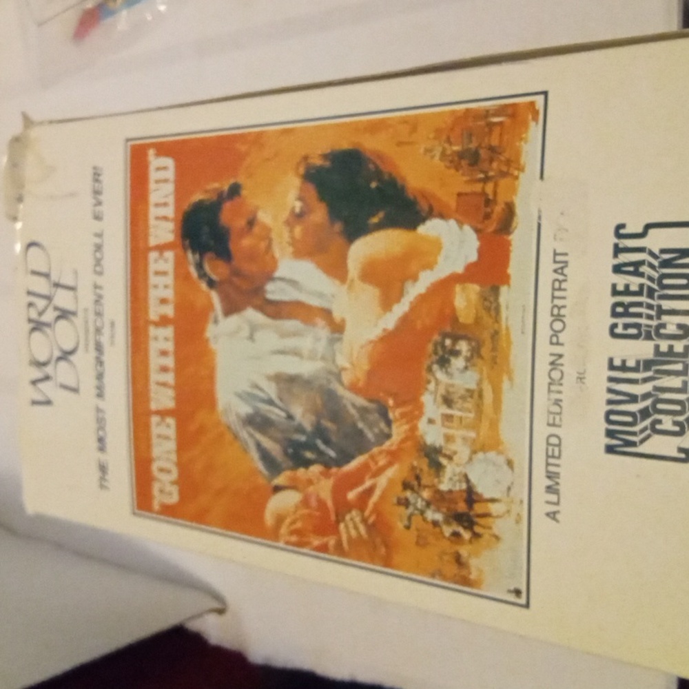 Vintage World Doll Gone With The Wind Rhett 12"